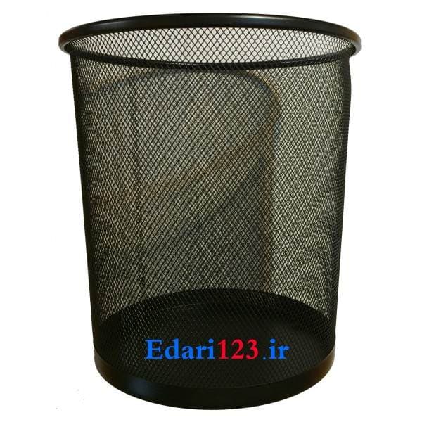 سطل اداری فلزی توری بزرگ