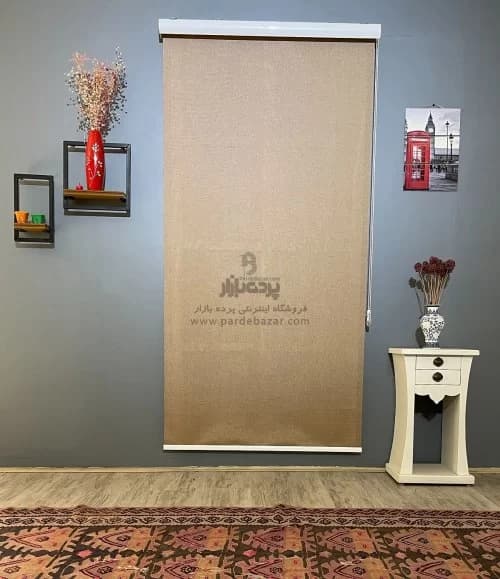 پرده شید سان اسکرین قهوه ای S852-L4