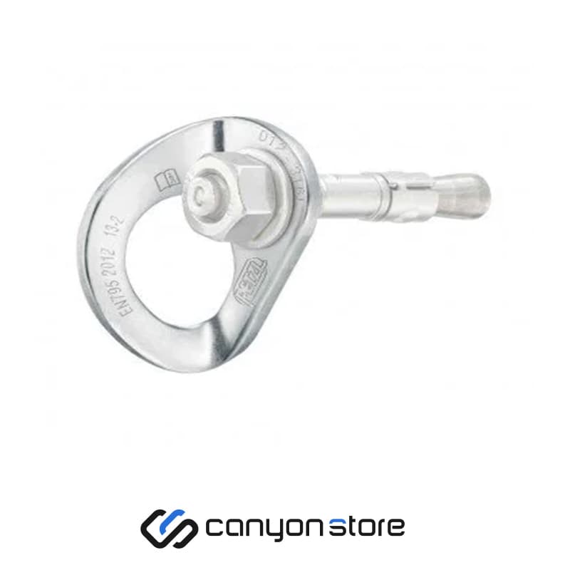 رول با صفحه petzl coeur bolt stainless 10 mm p36bs10