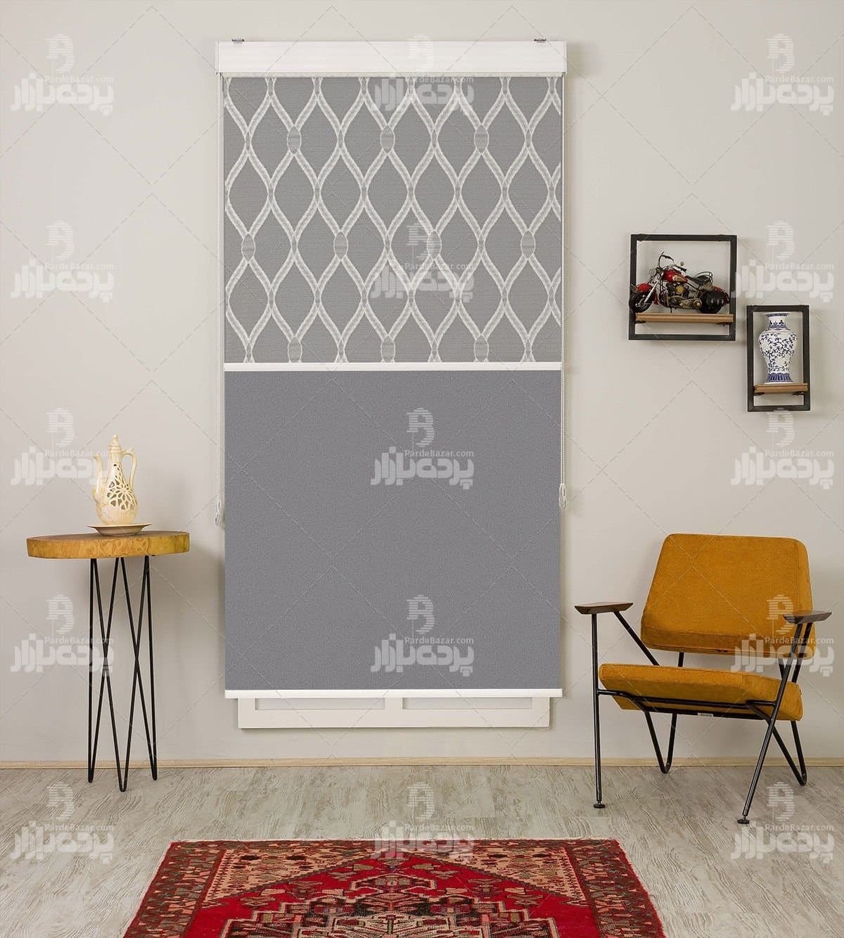 پرده دابل شید STR 16005