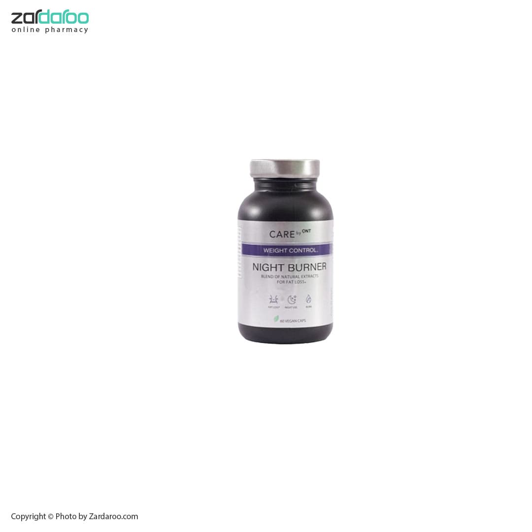 کپسول 60 عددی چربی سوز نایت برنر کیو ان تی QNT
