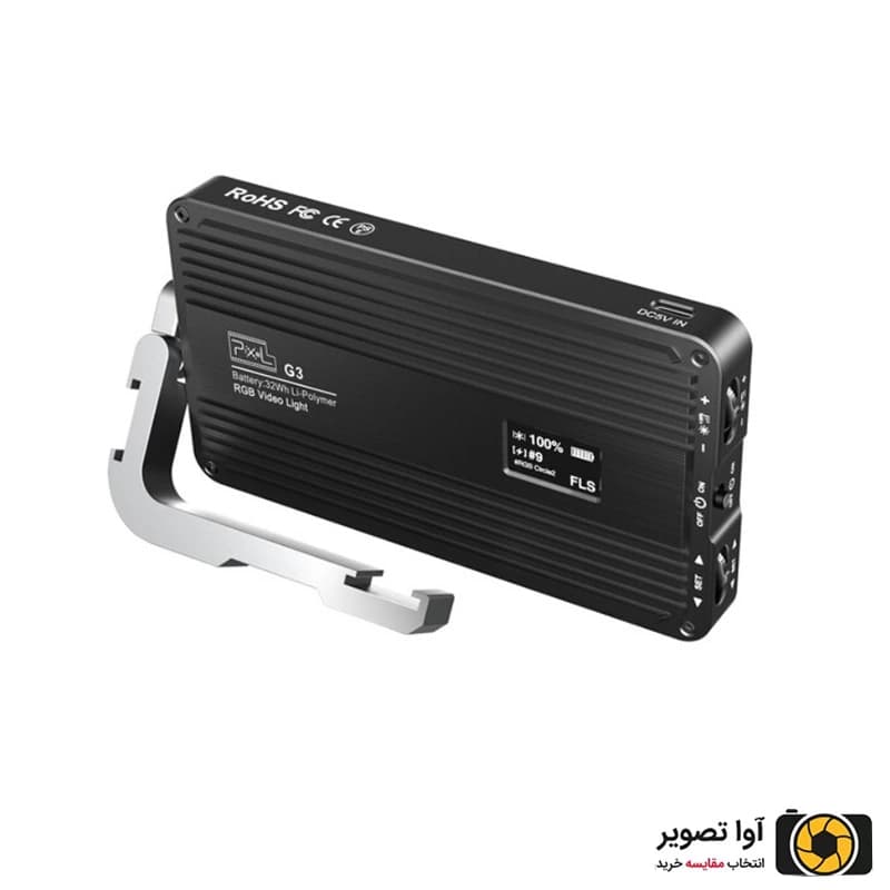 نور ثابت ال ای دی پیکسل مدل RGB video light G3 — تصویر ۳