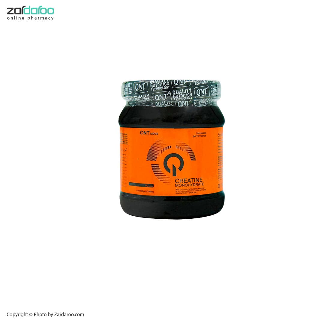 پودر کراتین 300 گرمی مونوهیدرات کیو ان تی QNT