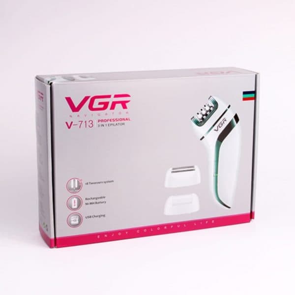 اپیلاتور 3 کاره وی جی آر مدل VGR V-713 — تصویر ۵
