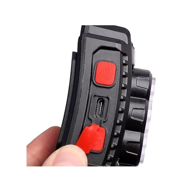 چراغ قوه پیشانی مدل HX-810S – باتری لیتیومی باکیفیت — تصویر ۴