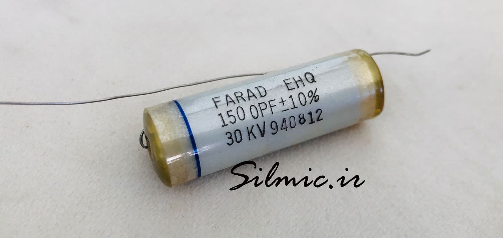 خازن های ولتاژ 1.5 نانو فاراد 30 کیلو ولت ساخت Imax Electronic از نوع MKT