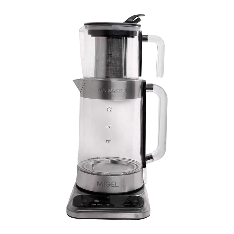 چای ساز ایستاده میگل مدل GTS291 ظرفیت کتری ۲ لیتر با کتری پیرکس