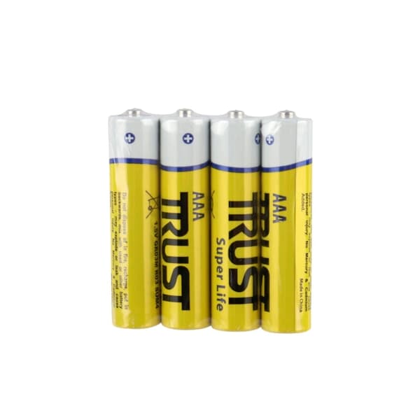 باتری نیم قلمی تراست Trust Super Life AAA – بسته ۱۵ شرینگ