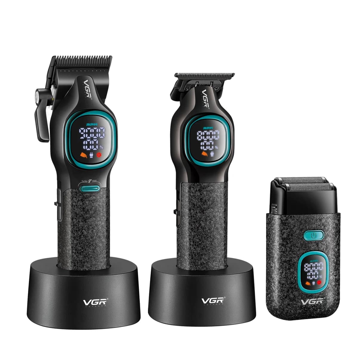 ست 3عددماشین اصلاح،خط زن و شیور وی جی آر مدل V-640 S3 ‏(AR) — تصویر ۱۰