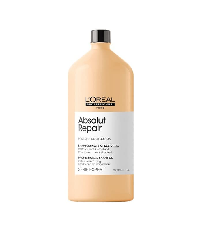 شامپو مخصوص موهای آسیب دیده لورال پروفشنال مدل ابسولوت ریپیر ( Absolut repair ) حجم 1500 میل