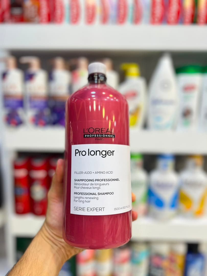 شامپو مخصوص موهای ضعیف و شکننده لورال پروفشنال مدل پرولانگر (Prolonger) حجم 1500 میل — تصویر ۲