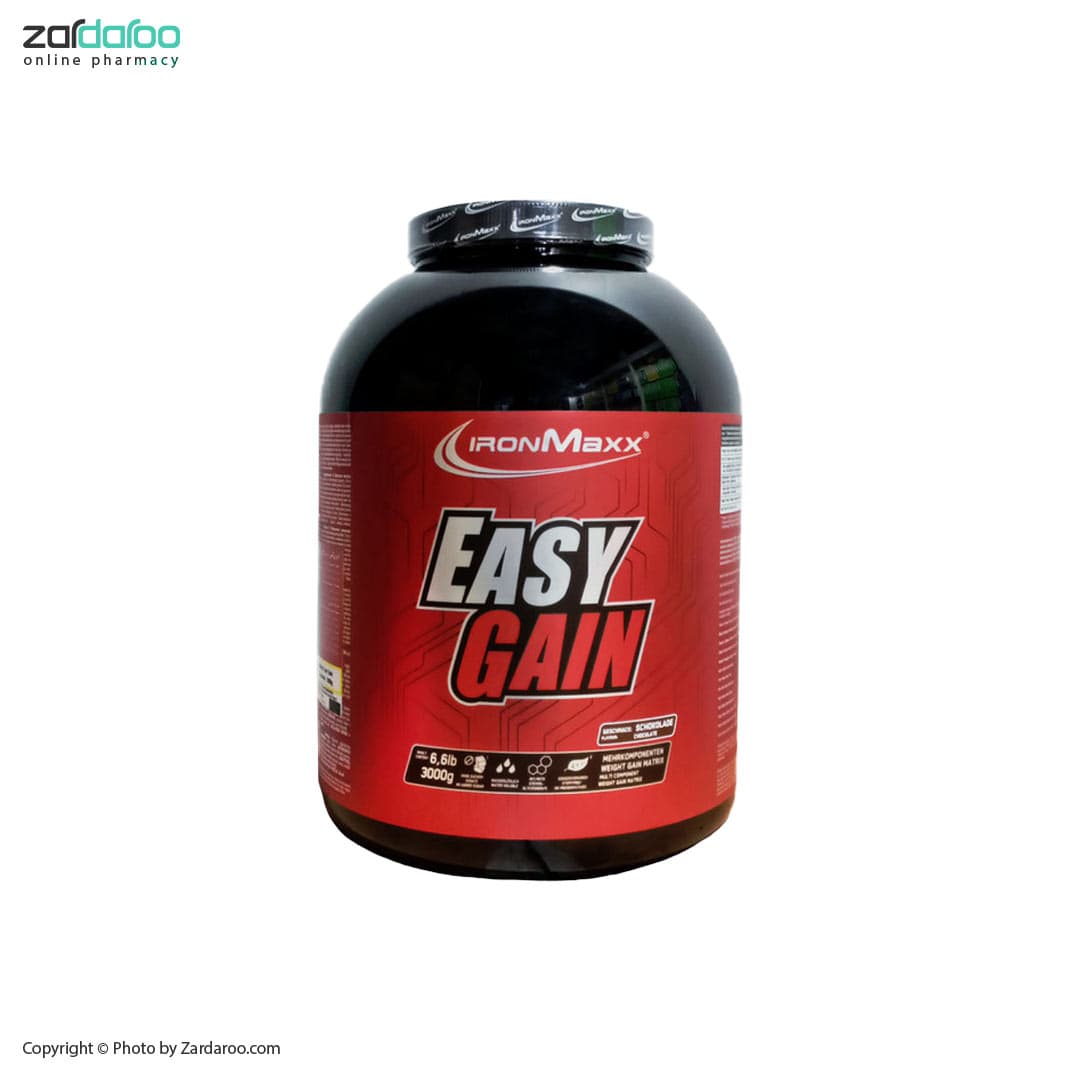پودر ایزی گین با طعم شکلات 3000 گرمی آیرون مکس Iron Maxx