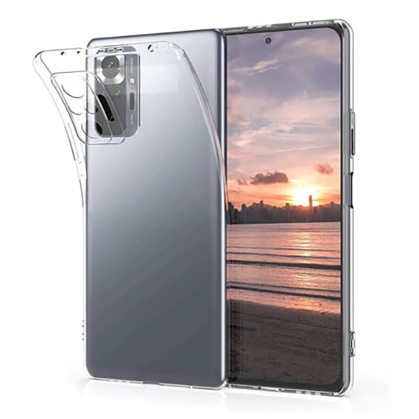 قاب ژله ای بی رنگ شیائومی مدل xiaomi redmi note 10pro