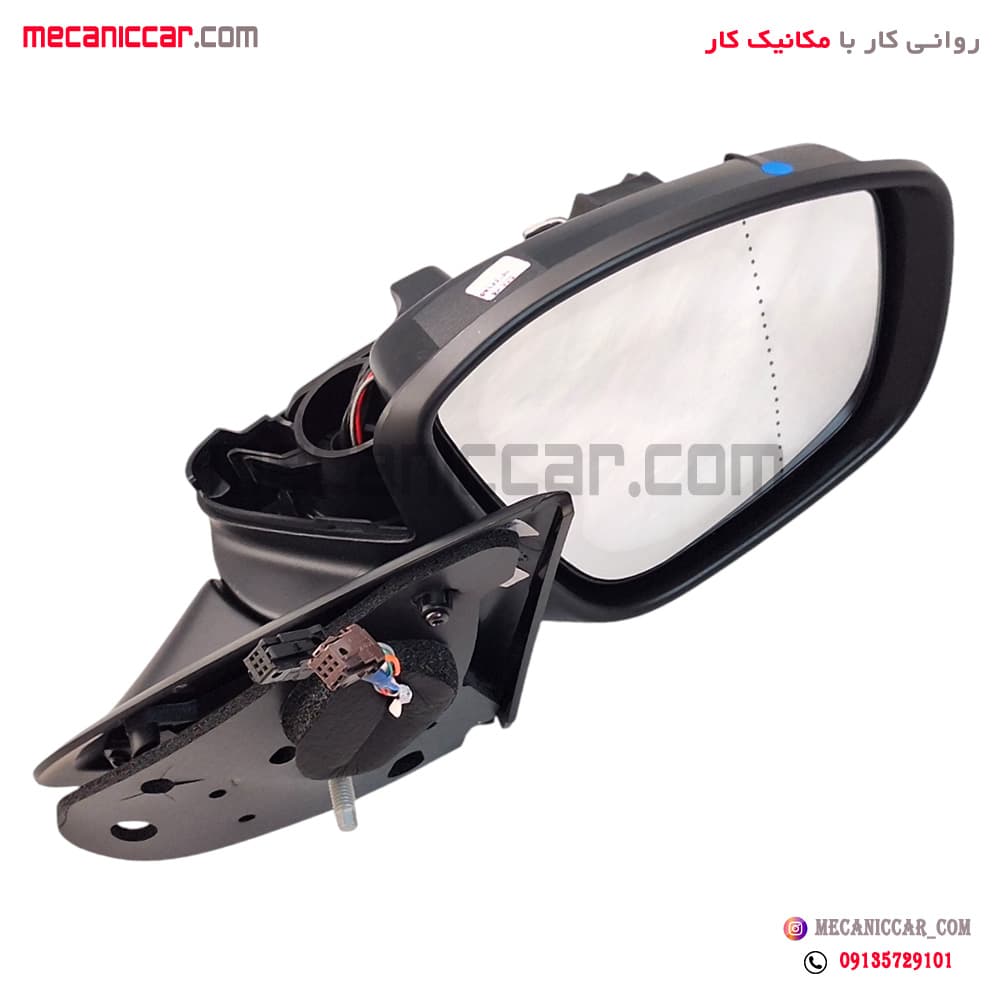 اینه کامل تاشو برقی راست تارا (بدون فلاپ) کروز