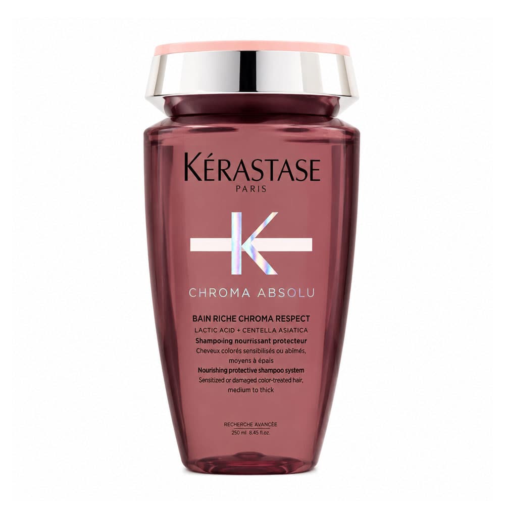 شامپو مغذی و محافظ مو رنگ شده کراستاس Kerastase Chroma Absolu bain riche chroma respect lactic acid