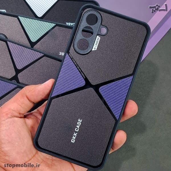 قاب گوشی سامسونگ A16 مدل GKK CASE طرح X | محافظ لنز دار