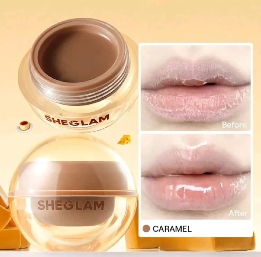 ماسک لب شیگلم مدل کارامل caramel