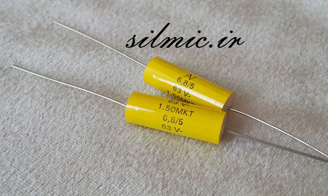خازن اکسیال 1.8 میکرو فاراد 250 ولت arcotronics ایتالیا hi-end سری MKT A50 — تصویر ۳