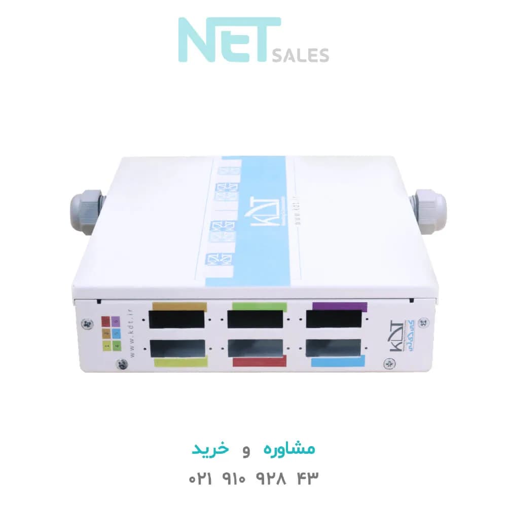 پچ پنل فیبر نوری کی دی تی مدل FP-06D1UD