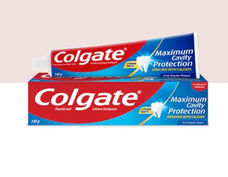 خمیر دندان کلگیت Maximum Cavity Protection حاوی کلسیم