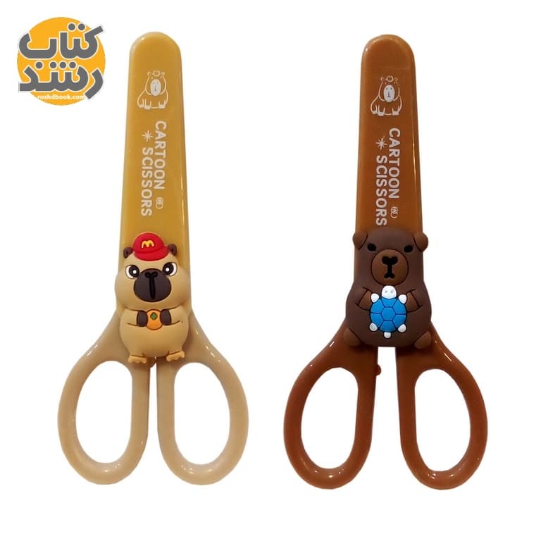 قیچی کودک غلاف دار طرح CARTOON SCISSORS