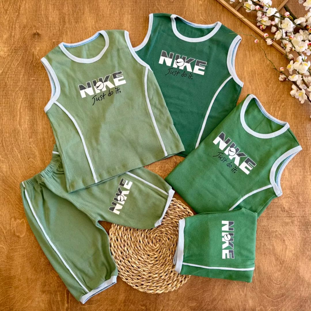 تاپ شلوارک کبریتی NIKE کد 6506 — تصویر ۳