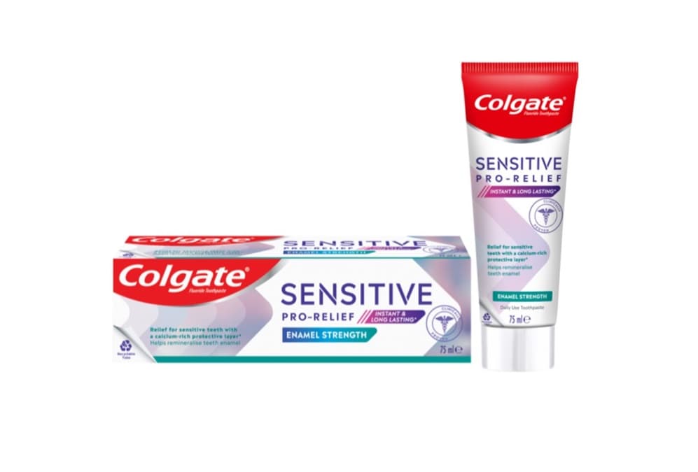 خمیردندان ضد حساسیت و تقویتکننده مینای دندان کلگیت Colgate Sensitive Pro Relief Enamel Strength Toothpaste