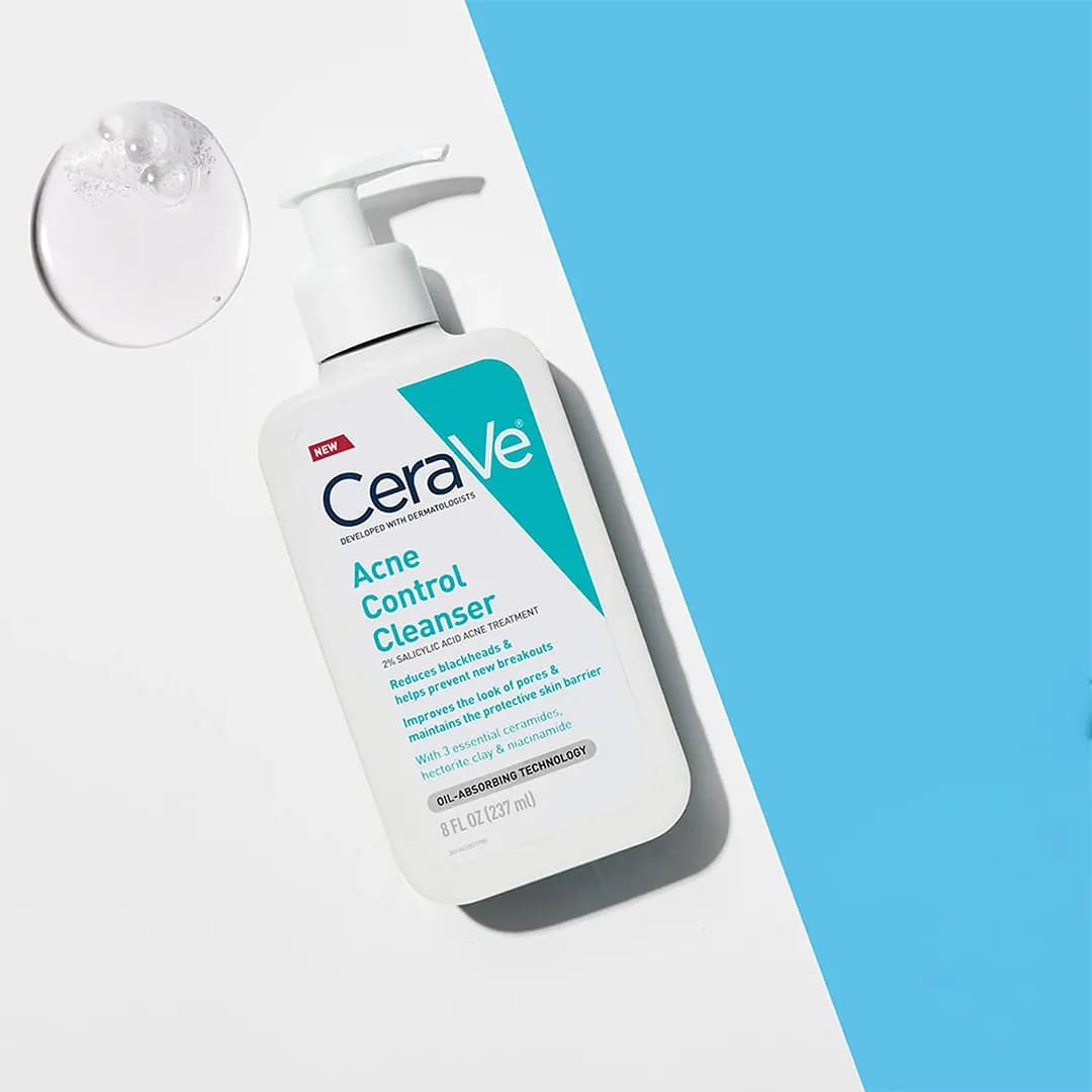 ژل شستشو ضد جوش و آکنه سراوی مدل Acne Control (AR) — تصویر ۴
