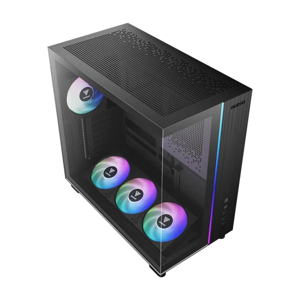کیس گیم دیاس مدل GAMDIAS ATLAS M4 Black — تصویر ۷
