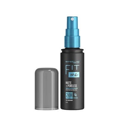 اسپری فیکساتور مات کننده 24 ساعته فیت می میبلین Fit Me Matte and setting spray 24 Hours Maybelline