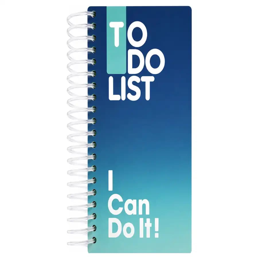 دفتر برنامه ریزی روزانه 120 برگ دات نوت مدل TO DO LIST رنگ آبی تیره