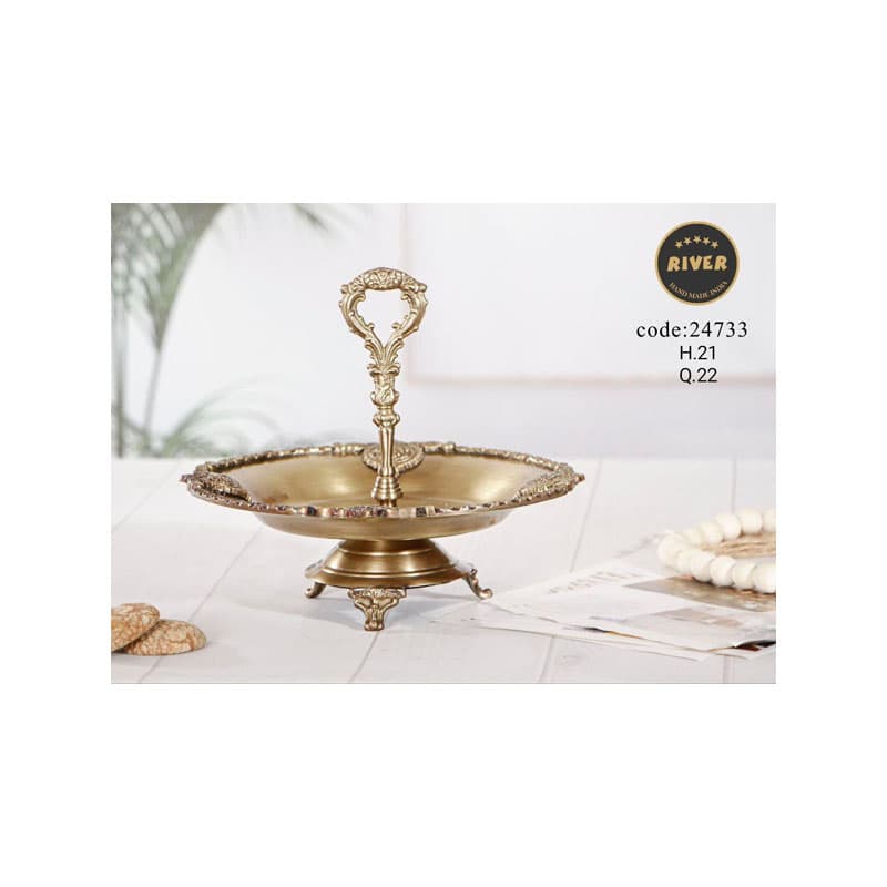 شیرینی خوری برنجی ترنج 24733