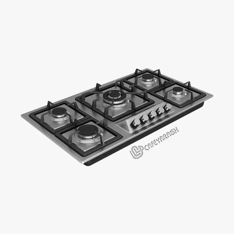 اجاق گاز صفحه ای استیل سیمر مدل S-579 — تصویر ۲