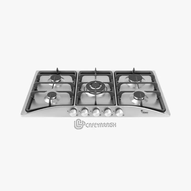 اجاق گاز صفحه ای استیل سیمر مدل S-544