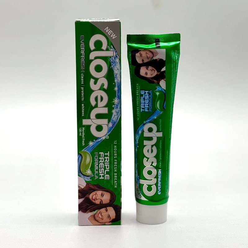 خمیر دندان ژلی مدل Menthol Fresh کلوس آپ 120 میل