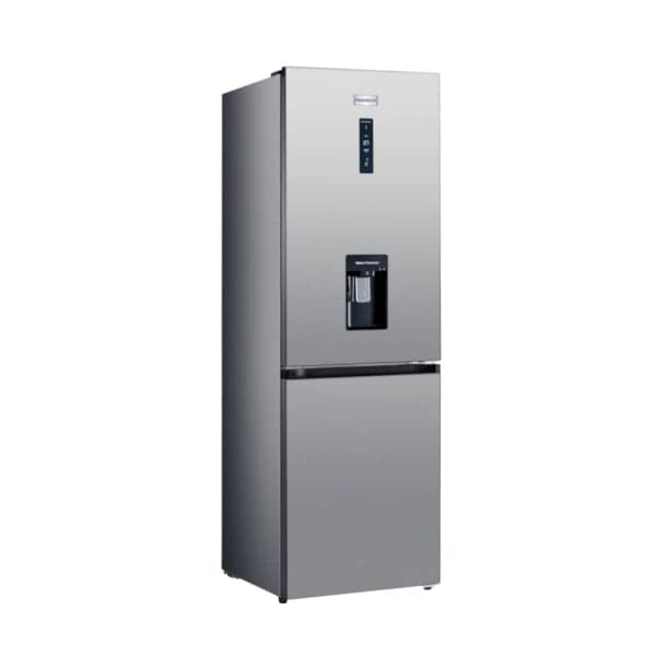 REFRIGERATEUR COMBINE NASCO – 307 LT NET – 3 TIROIRS – SILVER – NO FROST – LED – DIST.D’EAU – LED DISPLAY – SNASD2-450N1WDS