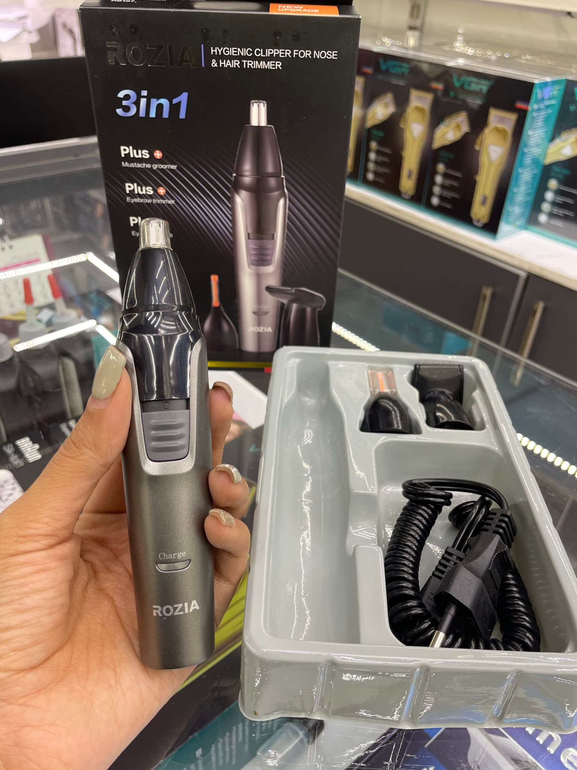 موزن 3کاره بینی گوش و بینی روزیا مدل HD109 ‏(AR) — تصویر ۹