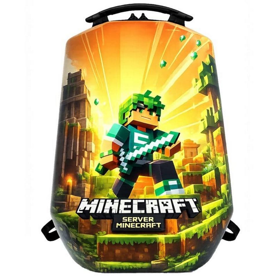 کوله پشتی مارینوکس مارول Marinox Marvel طرح ماینکرفت MINECRAFT