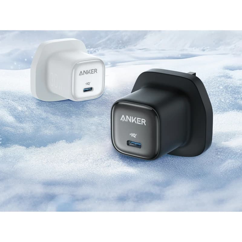 شارژر دیواری اصلی 30 وات انکر Anker Zolo مدل A2698 USB-C PD 3.0 مشکی (گارانتی آسان سرویس) — تصویر ۴