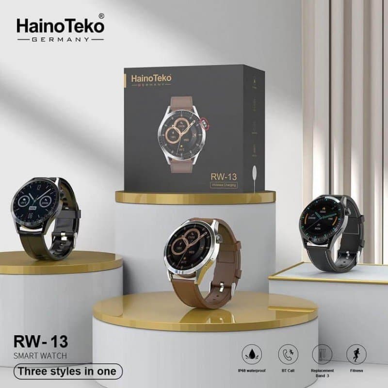 Montre Intelligente Haino Teko Noir (RW-13)