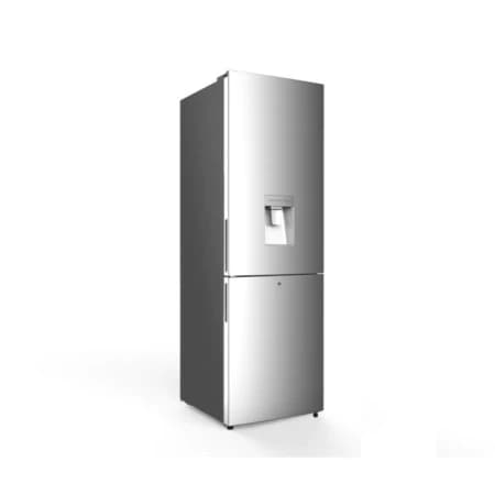 FRIGO COMBINE NASCO – 300LT NET – SILVER – 3 TIROIRS – DISTRIBUTEUR D’EAU – KNASD2-375WD