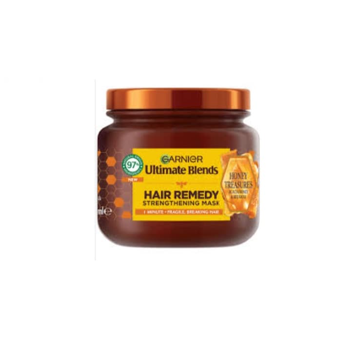 ماسک مو عسل گارنیر Hair Remedy strengthening mask – مخصوص موهای آسیب دیده