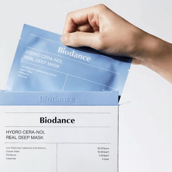 ماسک آبرسان و تقویت کننده بایودنس هیالورونیک اسید Biodance ‏(AR) — تصویر ۴