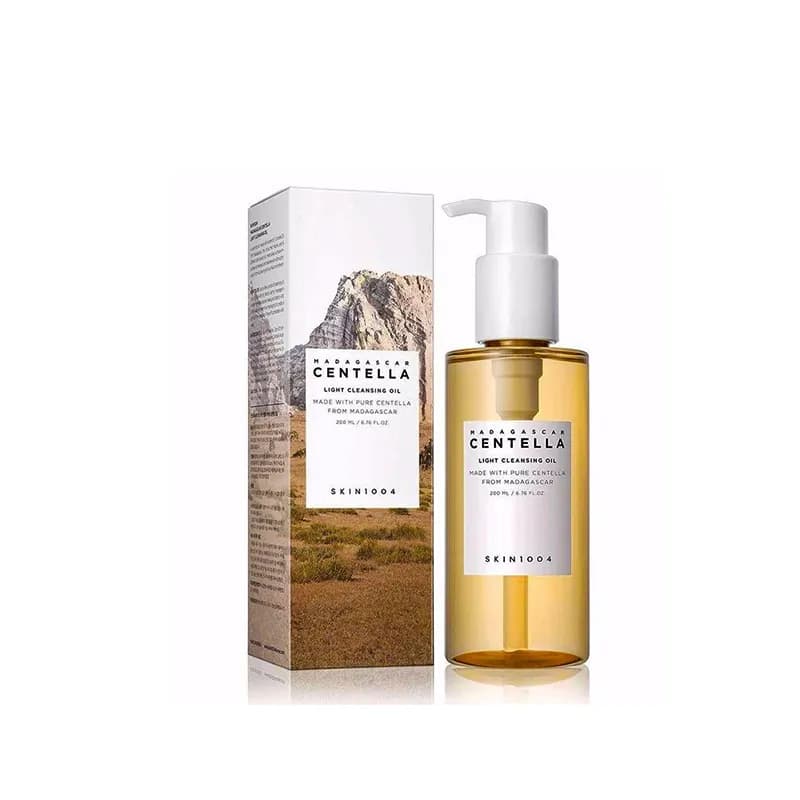 روغن پاک کننده آرایش سنتلا اسکین ۱۰۰۴ SKIN 1004 Madagascar Centella Light Cleansing Oil