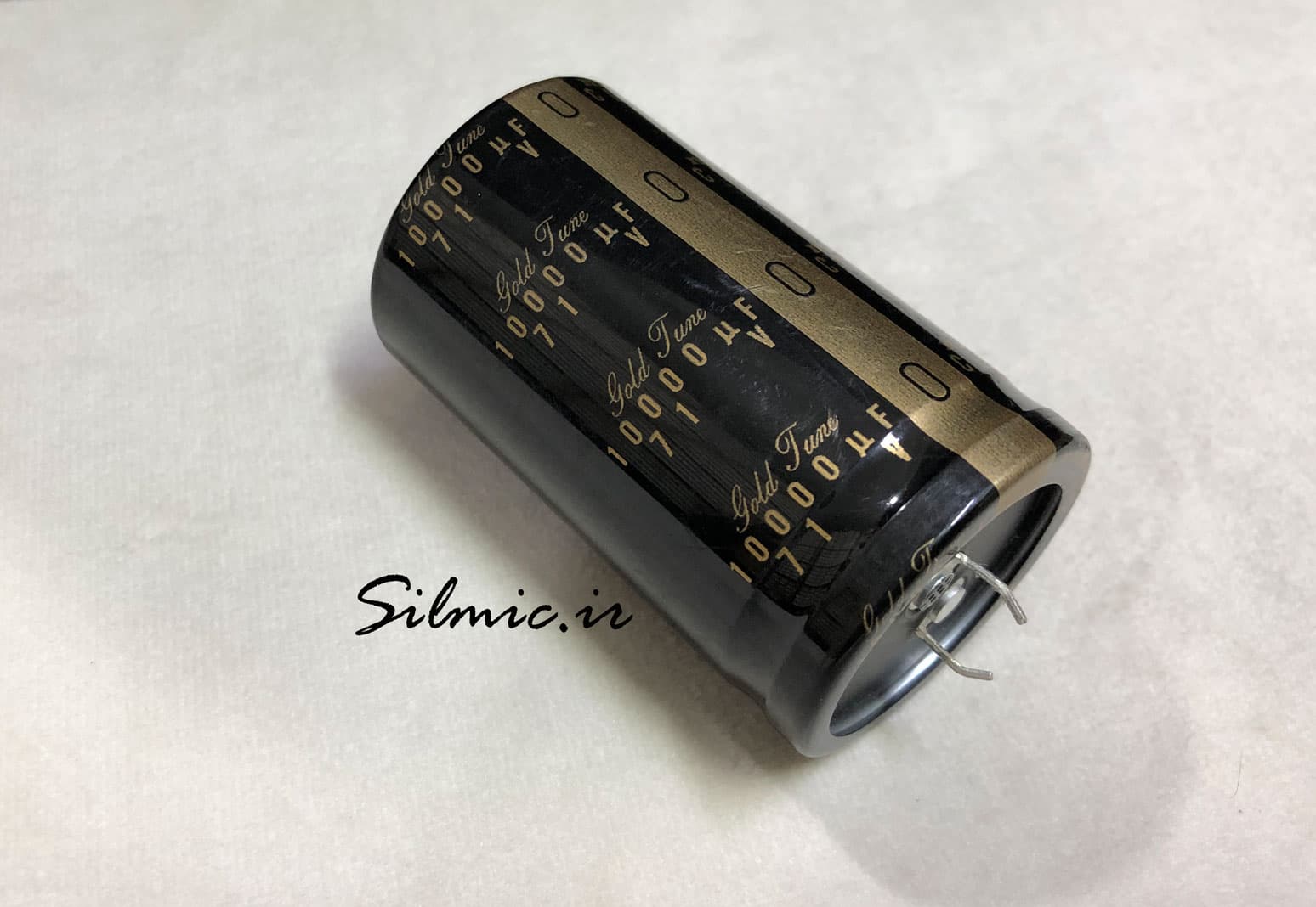 خازن های گرید صوتی 10000 میکرو فاراد 71 ولت NICHICON سری KG Gold Tune