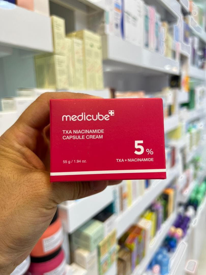 کرم کپسولی نیاسینامید 5 درصد مدی کیوب Medicube Txa Niacinamide Capsule Cream 55g — تصویر ۲