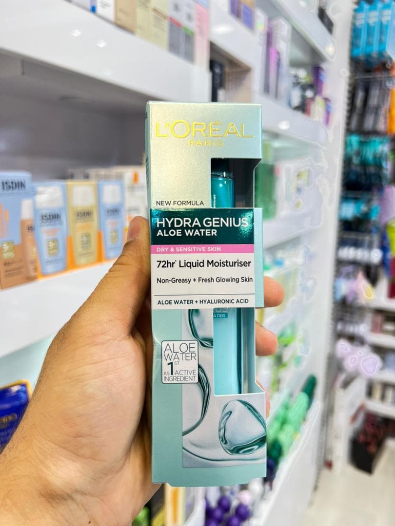 آبرسان لورال l’oreal پوست حساس هیدرا جنیوس Hydra Genius اصل 70 میل — تصویر ۲