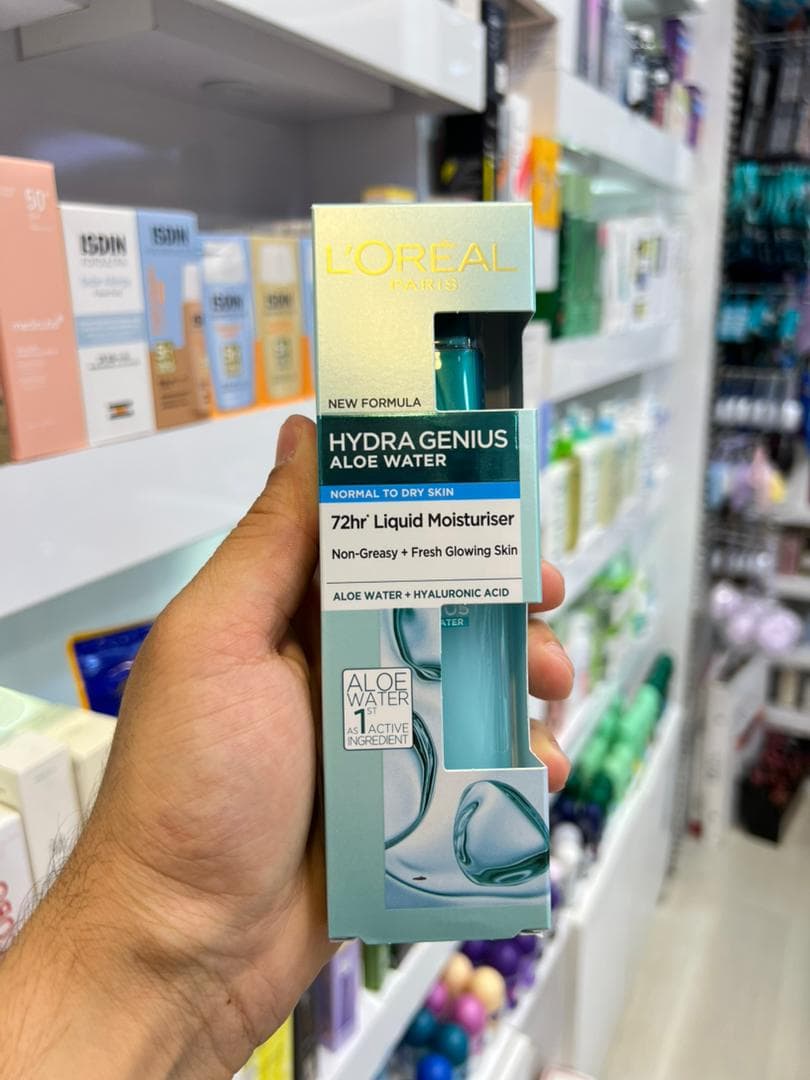 آبرسان لورال l’oreal پوست نرمال تا خشک هیدرا جنیوس Hydra Genius اصل 70 میل — تصویر ۲