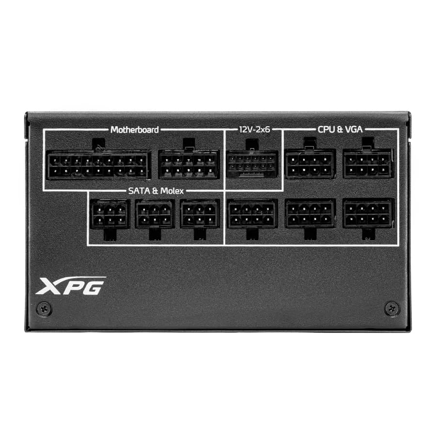منبع تغذیه کامپیوتر ایکس پی جی مدل XPG CYBERCORE II 1300W توان 1300 وات — تصویر ۳