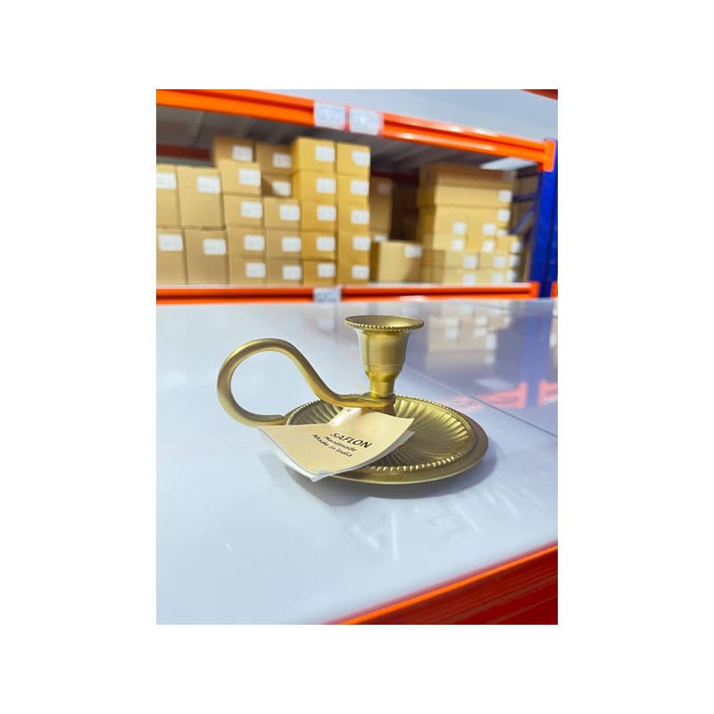 شمعدان برنجی انگشتی 1043